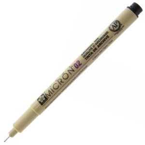 Sakura Pigma Micron Çizim Kalemi 0.2 mm Siyah