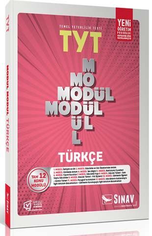 Sınav Yayınları TYT Türkçe Modül Modül Konu Anlatımlı