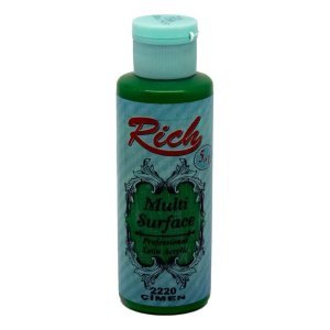 Rich Multi Surface Akrilik Boya 120 cc - Çimen
