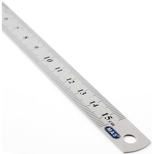 Mas Cetvel Çelik 15 cm