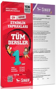 Sınav Yayınları 1. Sınıf Tüm Dersler Yaprak Test