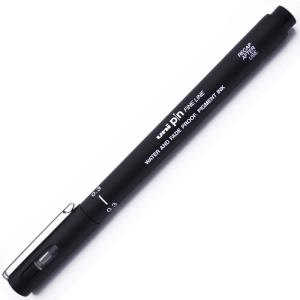 Uniball Pin Fine Line Çizim Kalemi 0.3 mm Siyah