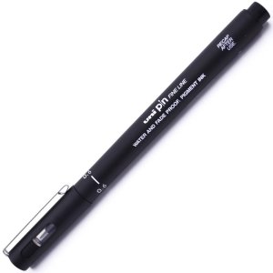 Uniball Pin Fine Line Çizim Kalemi 0.6 mm Siyah