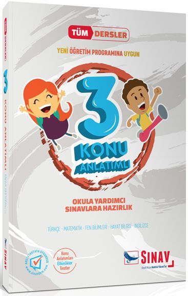 Sınav Yayınları 3. Sınıf Tüm Dersler Konu Anlatımlı