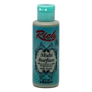Rich Multi Surface Akrilik Boya 120 cc - Granit