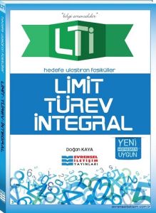 Evrensel İletişim LİMİT TÜREV İNTEGRAL EVRENSEL İLETİŞİM