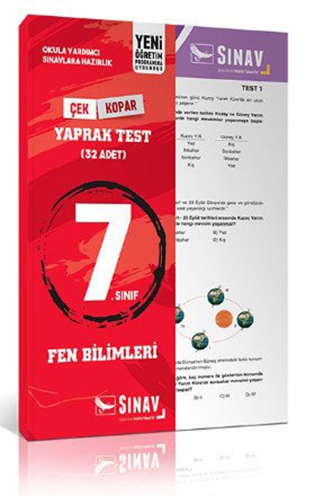 Sınav Yayınları 7. Sınıf Fen Bilimleri Yaprak Test