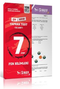 Sınav Yayınları 7. Sınıf Fen Bilimleri Yaprak Test