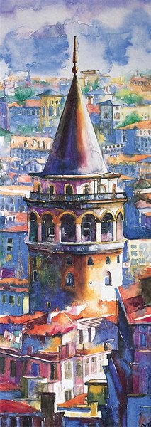 Keskin Puzzle Galata Kulesi 1000 Parça 34x96