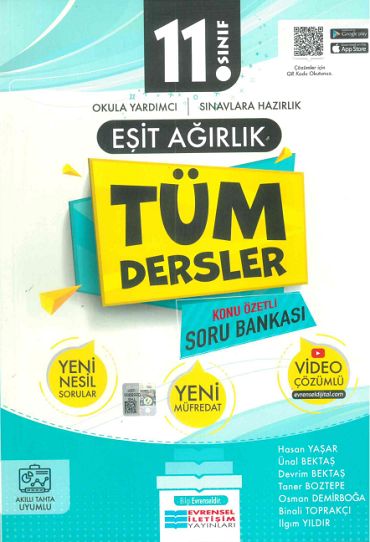 Evrensel İletişim 11.SINIF TÜM DERSLER KONU ÖZT. SORU BANKASI EA