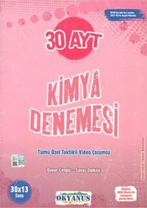 AYT Kimya Deneme Sıınavı 30'lu-Okyanus Yayınları