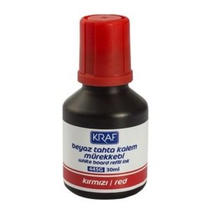 Kraf Tahta Kalem Mürekkebi 30 ml Kırmızı