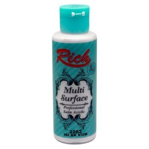 Rich Multi Surface Akrilik Boya 120 cc - Islak Kum