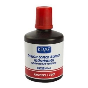 Kraf Tahta Kalem Mürekkebi 100 ml Kırmızı