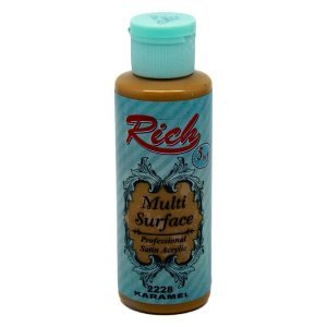 Rich Multi Surface Akrilik Boya 120 cc - Karamel