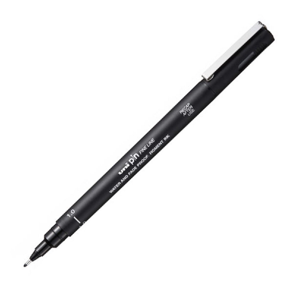 Uniball Pin Fine Line Çizim Kalemi 1.0 mm Siyah