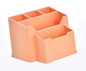 Ops Masa Üstü Organizer Kalemlik Pastel Turuncu