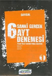 AYT Sayısalt Ağırlık 6'lı Deneme Sınavı Sankı Gerçek-Okyanus Yayınları