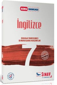 Sınav Yayınları 7. Sınıf İngilizce Soru Bankası