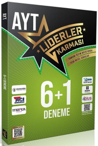 YKS AYT LİDERLER KARMASI 6+1 DENEME