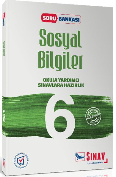 Sınav Yayınları 6. Sınıf Sosyal Bilgiler Soru Bankası