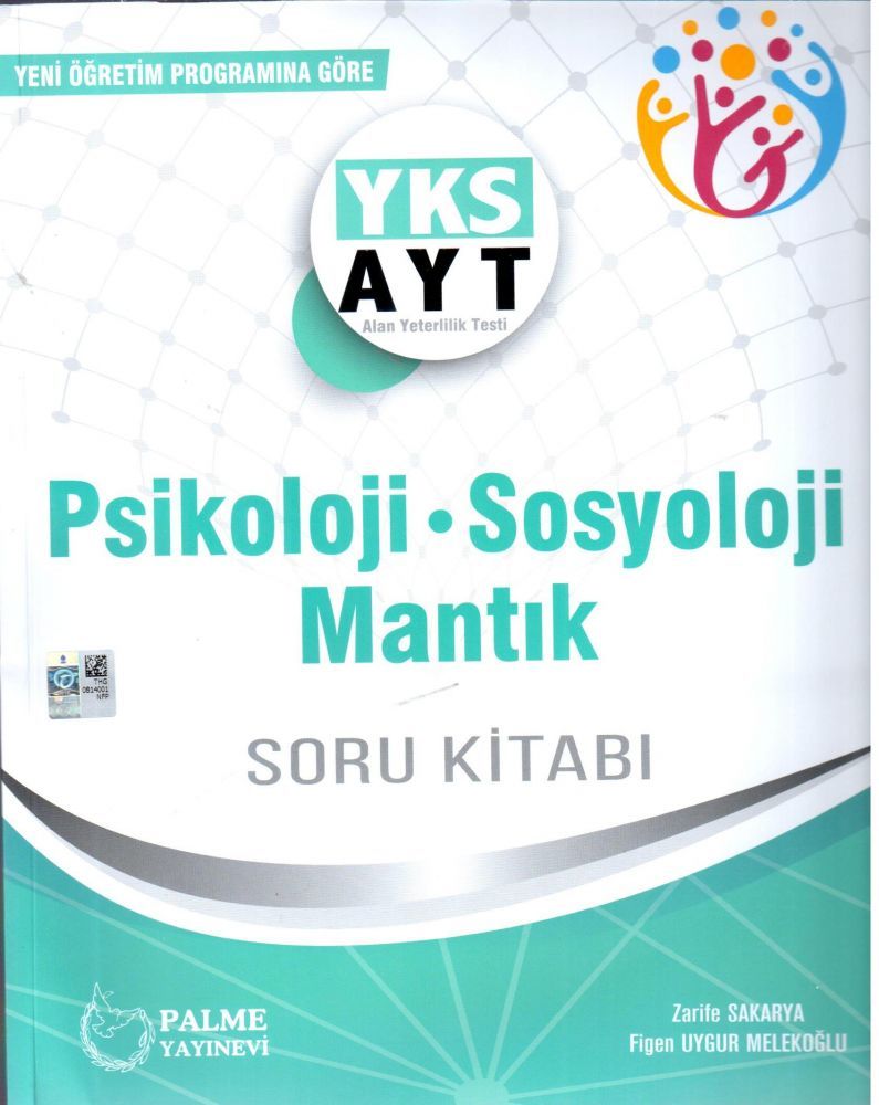 Palme Yks Ayt Psikoloji Sosyoloji Ve Mantık Soru Bankası