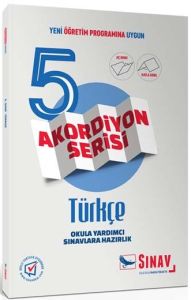 Sınav Yayınları 5. Sınıf Türkçe Akordiyon Kitap