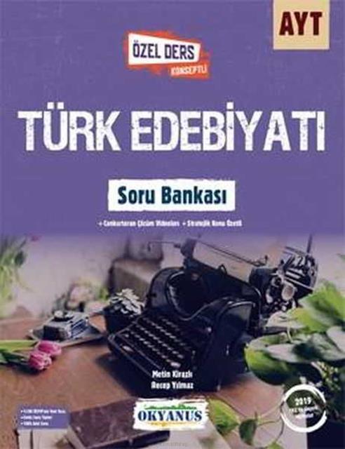 AYT Türk Edebiyatı Soru Bankası-Okyanus Yayınları