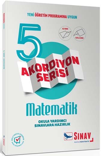 Sınav Yayınları 5. Sınıf Matematik Akordiyon Kitap