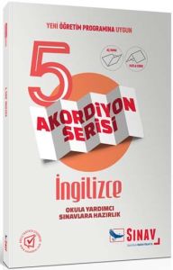 Sınav Yayınları 5. Sınıf İngilizce Akordiyon Kitap