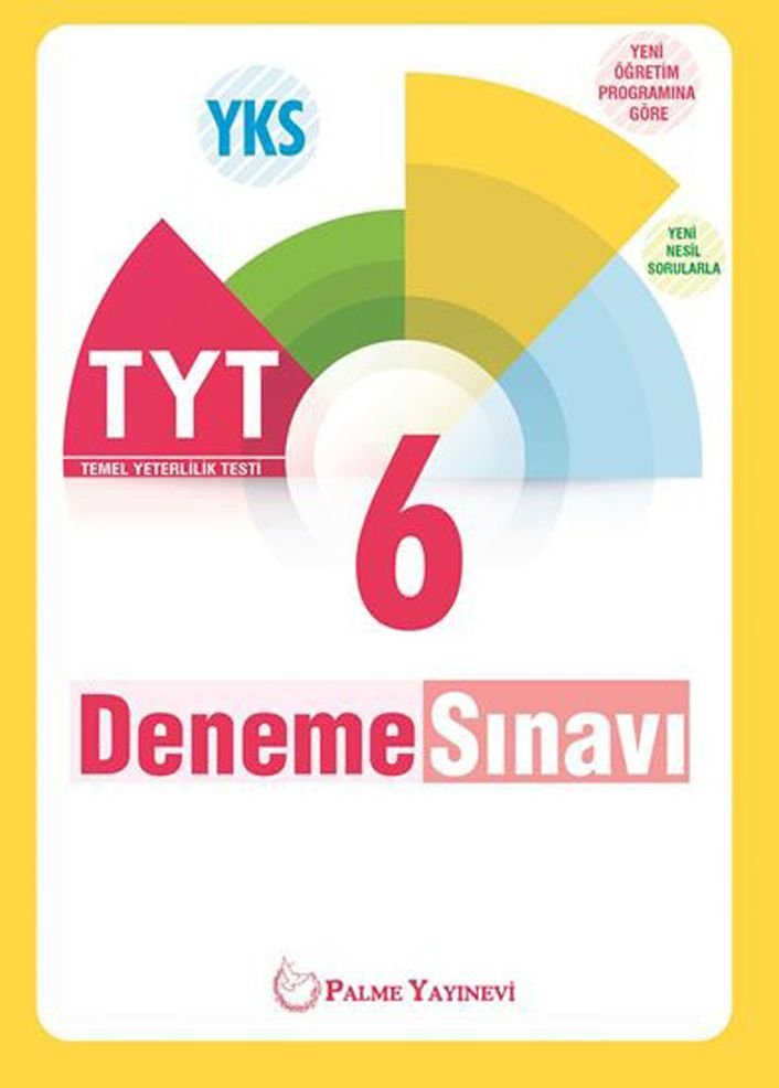 Palme Yks Tyt 6 Deneme Sınavı