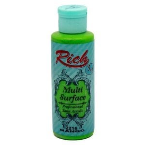 Rich Multi Surface Akrilik Boya 120 cc - Mango