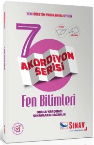 Sınav Yayınları 7. Sınıf Fen Bilimleri Akordiyon Kitap