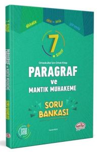 Editör Yayınları 7.SINIF PARAGRAF VE MANTIK MUHAKEME SORU BANKASI