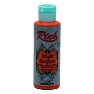 Rich Multi Surface Akrilik Boya 120 cc - Mercan