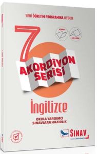 Sınav Yayınları 7. Sınıf İngilizce Akordiyon Kitap