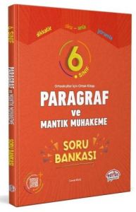 Editör Yayınları 6.SINIF PARAGRAF VE MANTIK MUHAKEME SORU BANKASI