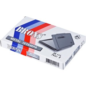 Brons Metal Stampa 9x14 cm No:1