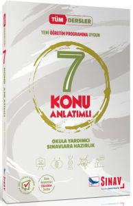 Sınav Yayınları 7. Sınıf Tüm Dersler Konu Anlatımlı