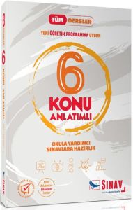 Sınav Yayınları 6. Sınıf Tüm Dersler Konu Anlatımlı