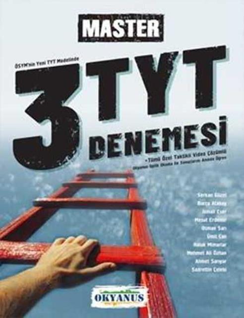 TYT Deneme Sınavı 3'lü Master-Okyanus Yayınları
