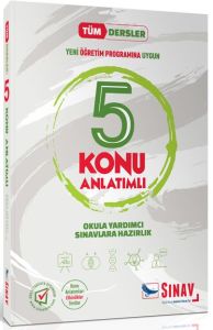 Sınav Yayınları 5. Sınıf Tüm Dersler Konu Anlatımlı