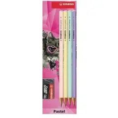 Stabilo 4'lü Pastel Kurşun Kalem Seti