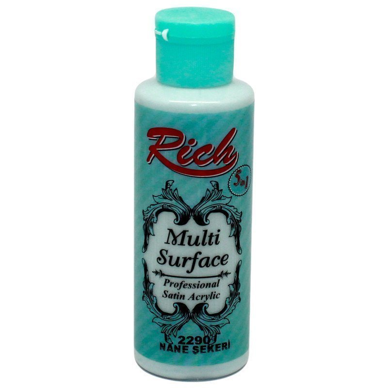 Rich Multi Surface Akrilik Boya 120 cc - Nane Şekeri