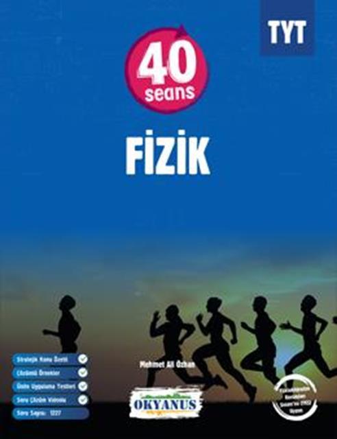 TYT 40 Seans Fizik Soru Bankası-Okyanus Yayınları