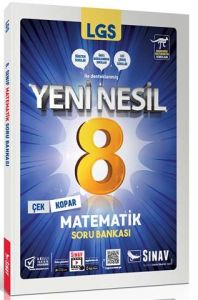 Sınav Yayınları 8. Sınıf LGS Matematik Soru Bankası