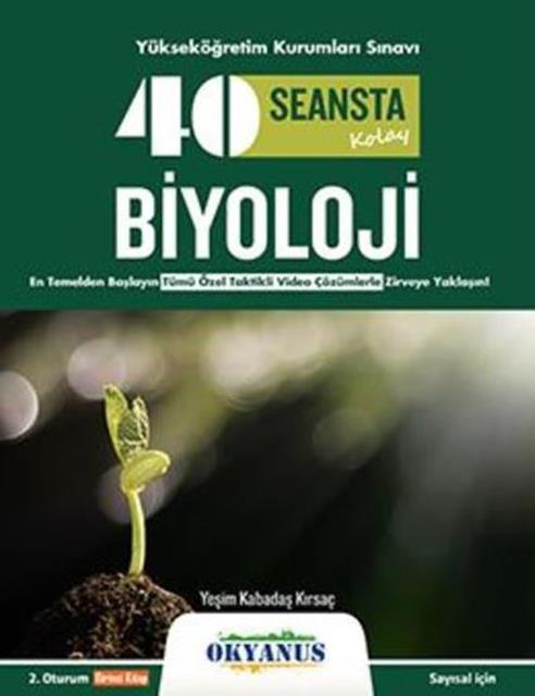 TYT 40 Seansta Biyoloji-Okyanus Yayınları