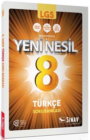 Sınav Yayınları 8. Sınıf LGS Türkçe Soru Bankası