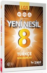Sınav Yayınları 8. Sınıf LGS Türkçe Soru Bankası