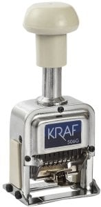 Kraf Otomatik Numaratör 6 Hane 506G